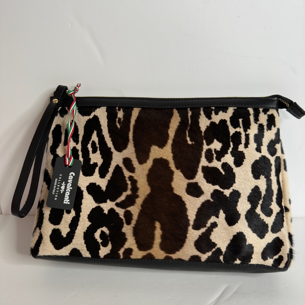 NWT Cavalcanti Leather Wristlet